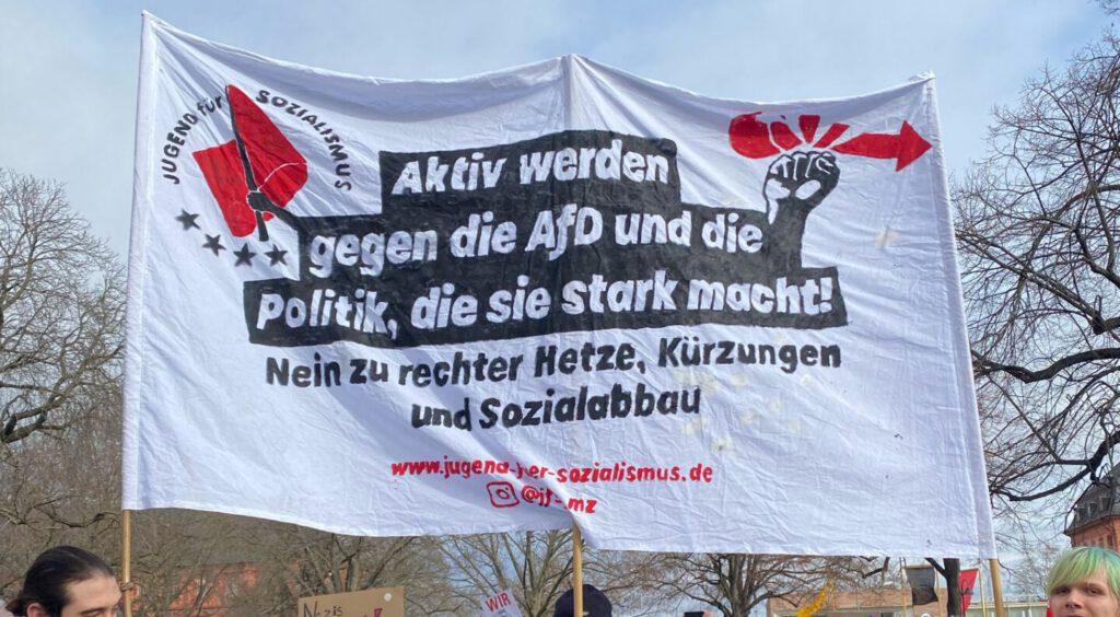 Aktiv werden gegen die AfD und die Politik, die sie stark macht!